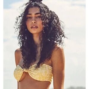 Stone Fox Swim Banana Le Fleur Print Bandeau
